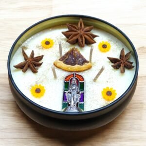 Sacred Blessings Candle - Virgin Mary Statue