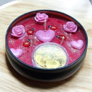 Radiant Love Candle - I love You Coin - Archangel Jophiel