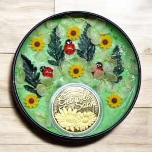 Healing Light Candle-Get Well Soon Coin-Archangel Raphael